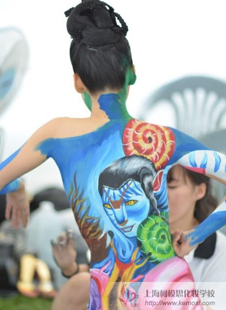 2011人体彩绘作品