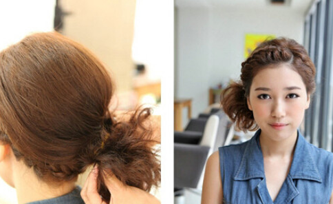 从零开始学化妆，夏日清爽韩式编发学起来